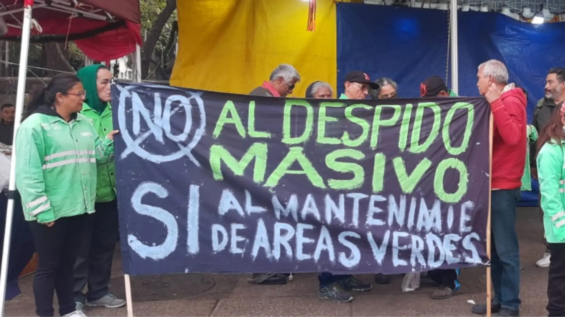 Despido masivo de trabajadores de áreas verdes – CDMX